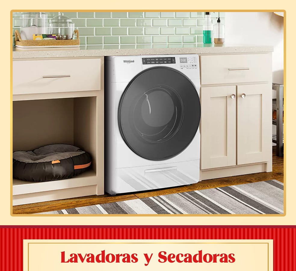 Lavadoras y Secadoras