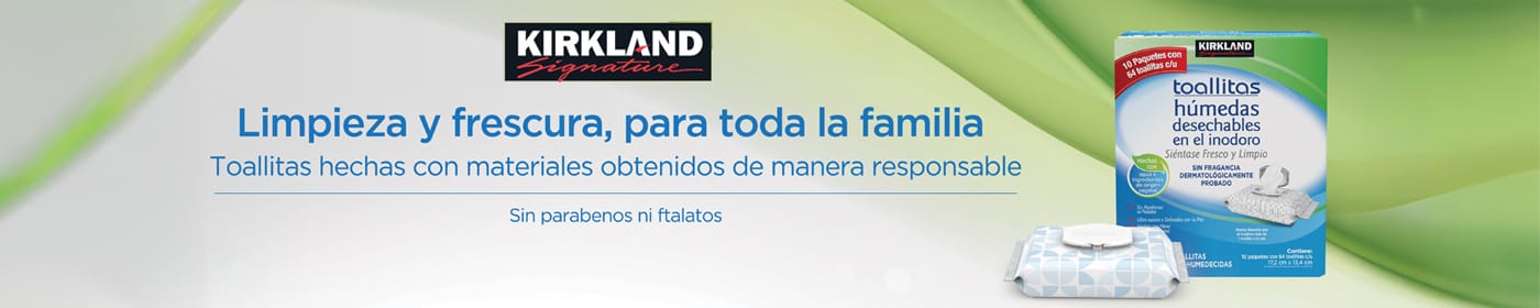 Toallitas húmedas Kirkland