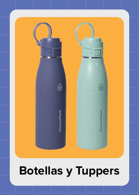 Botellas y Tuppers