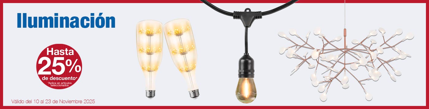 Descuentos en Iluminación