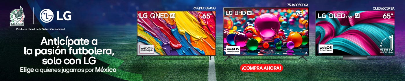 Descuentos en Pantallas LG