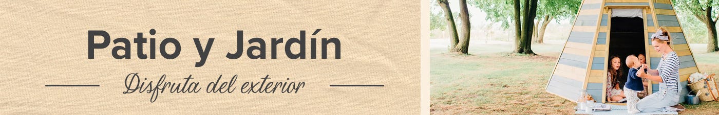 Patio y Jardín
