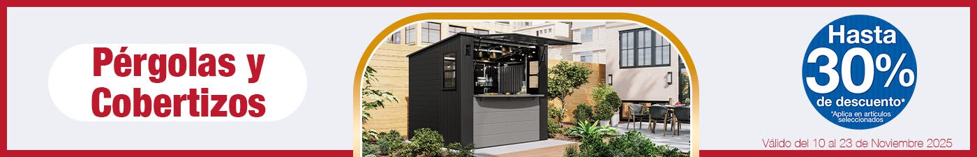 Pérgolas y Cobertizos