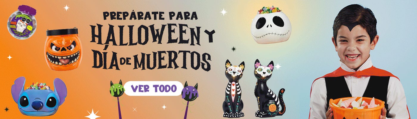 Prepárate para Halloween y Día de Muertos