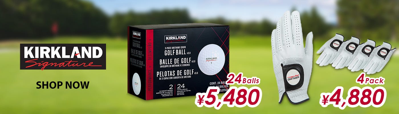 Kirkland Signature Golf Items