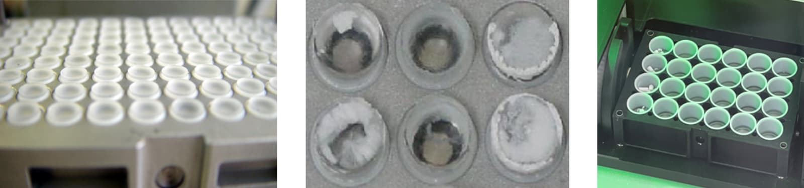 Wide glass vials