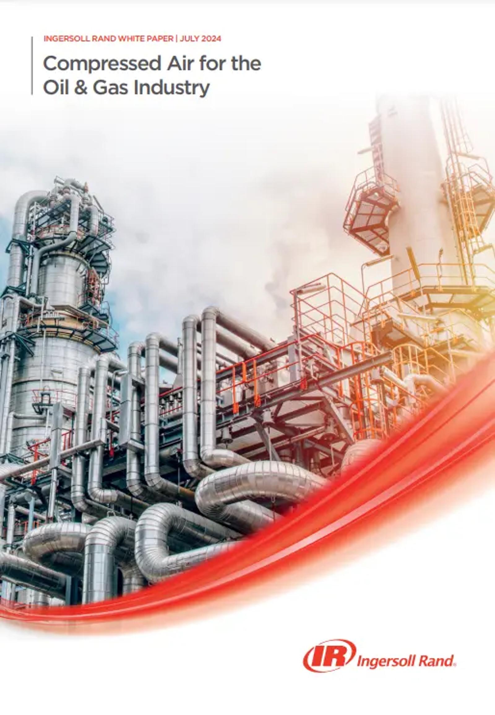 Compressed air oil gas industry