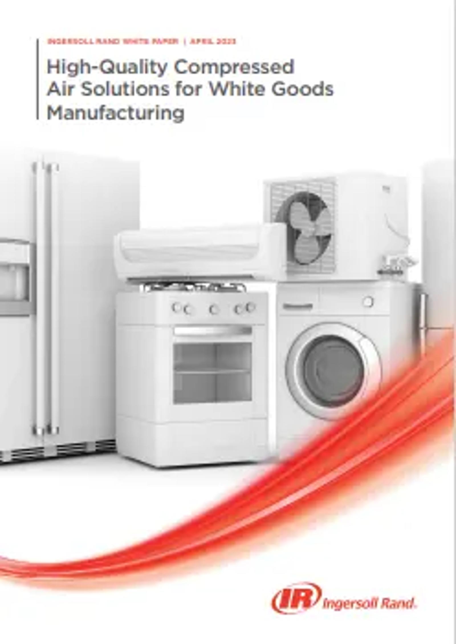 Industry Document Compressed air white goods manufacturing