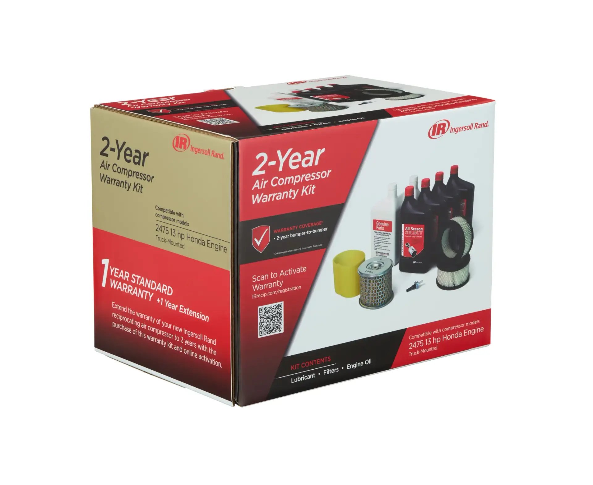 2 year air compressor warranty kit