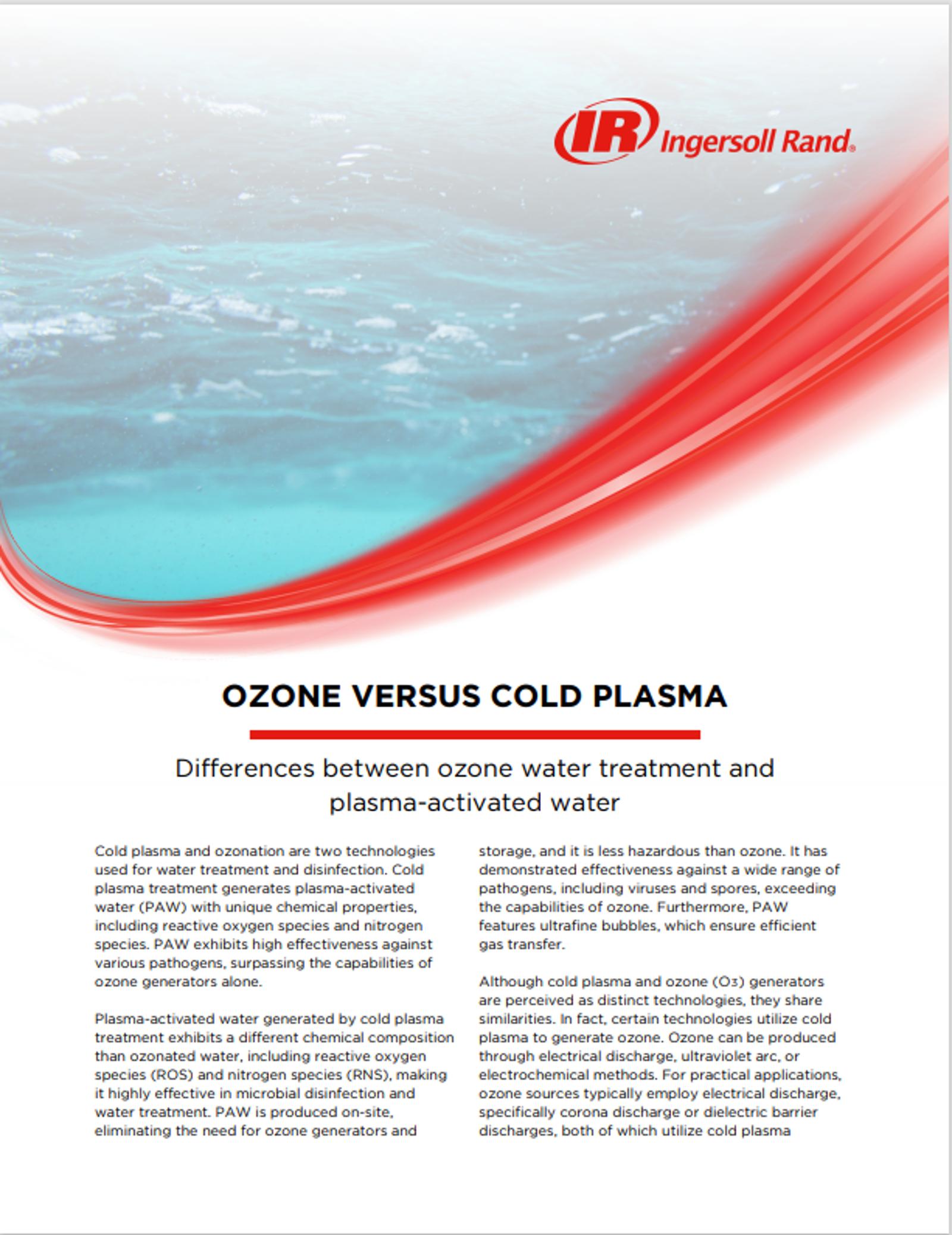 Agriculture Ozone Cold Plasma Whitepaper