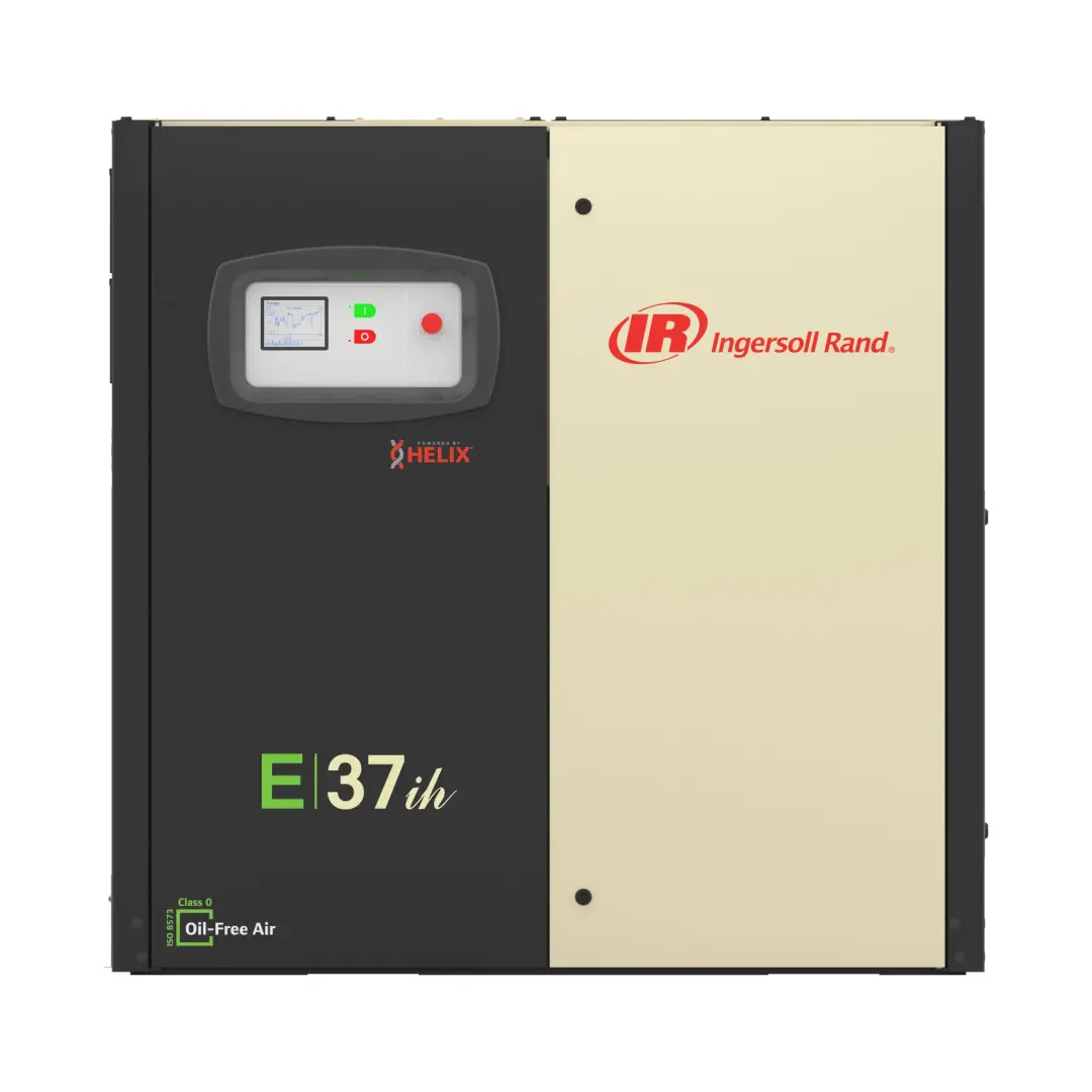 Product Photo Interior front e series oil free rotary screw air compressors 1537 kw 2