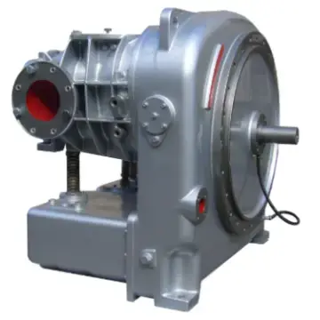 Product Photo oil free double stage airends cdd back