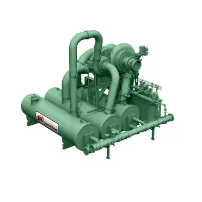 Centrifugal air compressor packages large