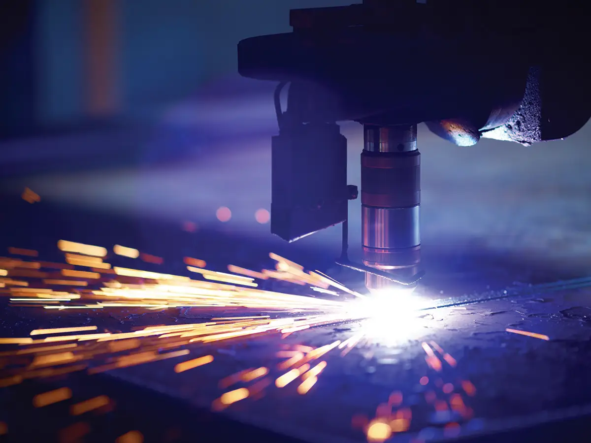 plasma laser cutting metal
