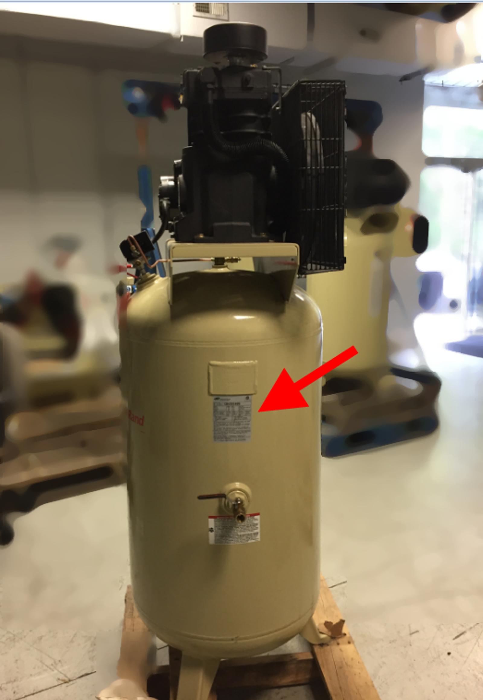 Compressor CBV381348 Serial Number2