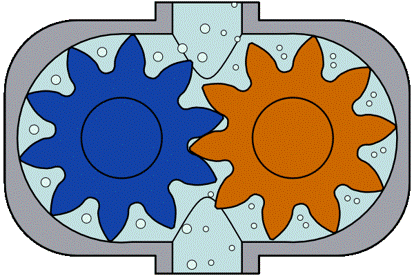 External Gear Action View