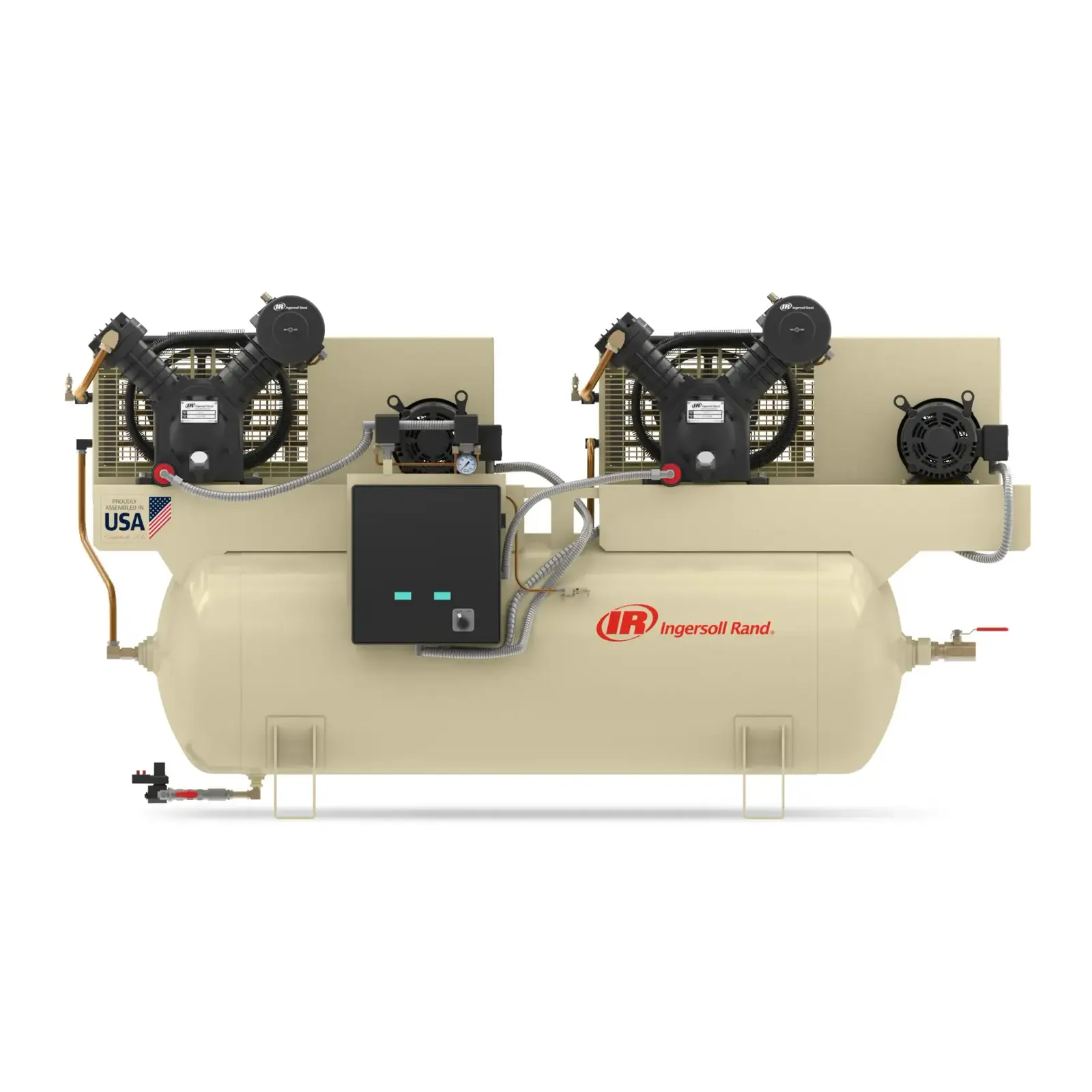 2-Stage Electric Driven Reciprocating Air Compressor 20-25 hp