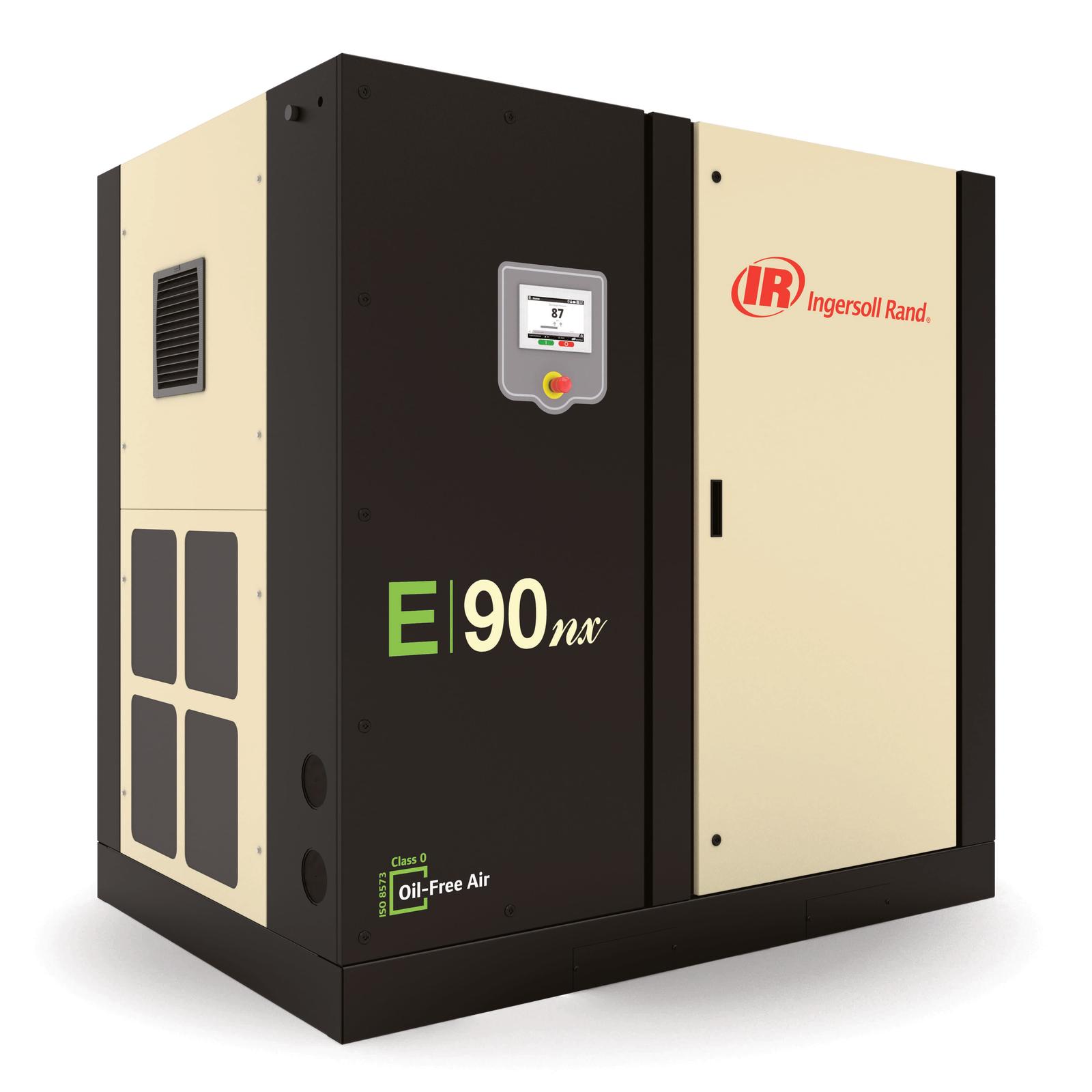 E-Series Oil-Free Rotary Screw Air Compressors 55-90 kW