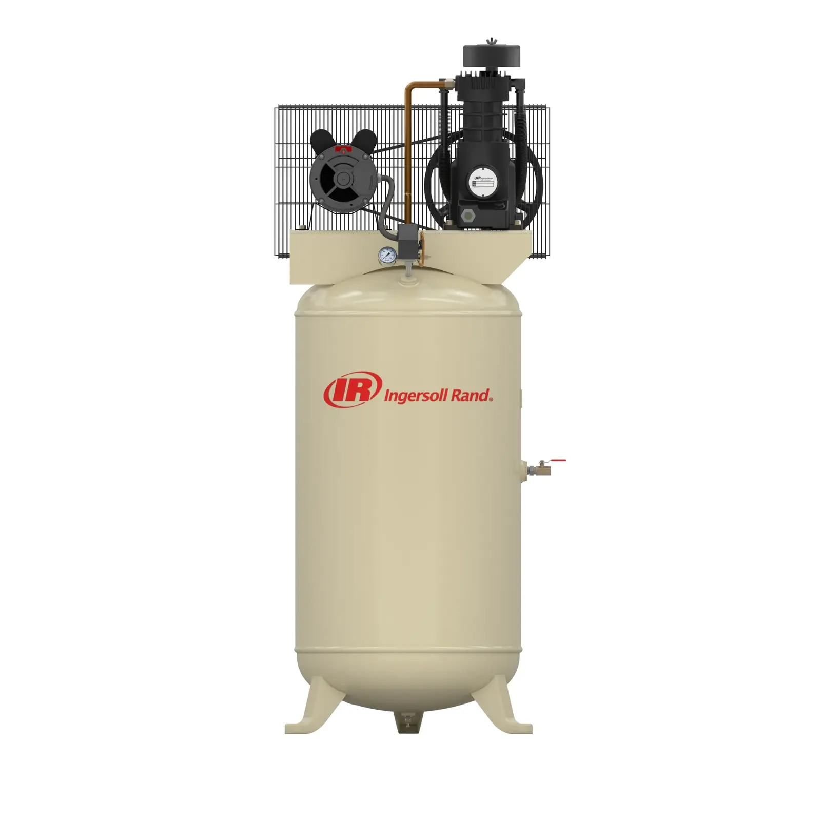 2-Stage Electric Reciprocating Air Compressor 5 HP, 80 Gallon Tank