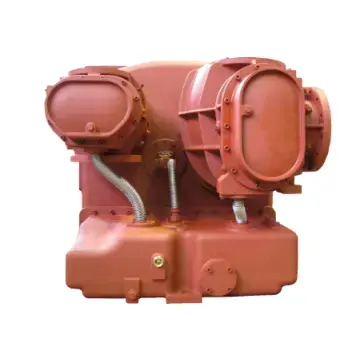 Product Photo oil free double stage airends cdd red