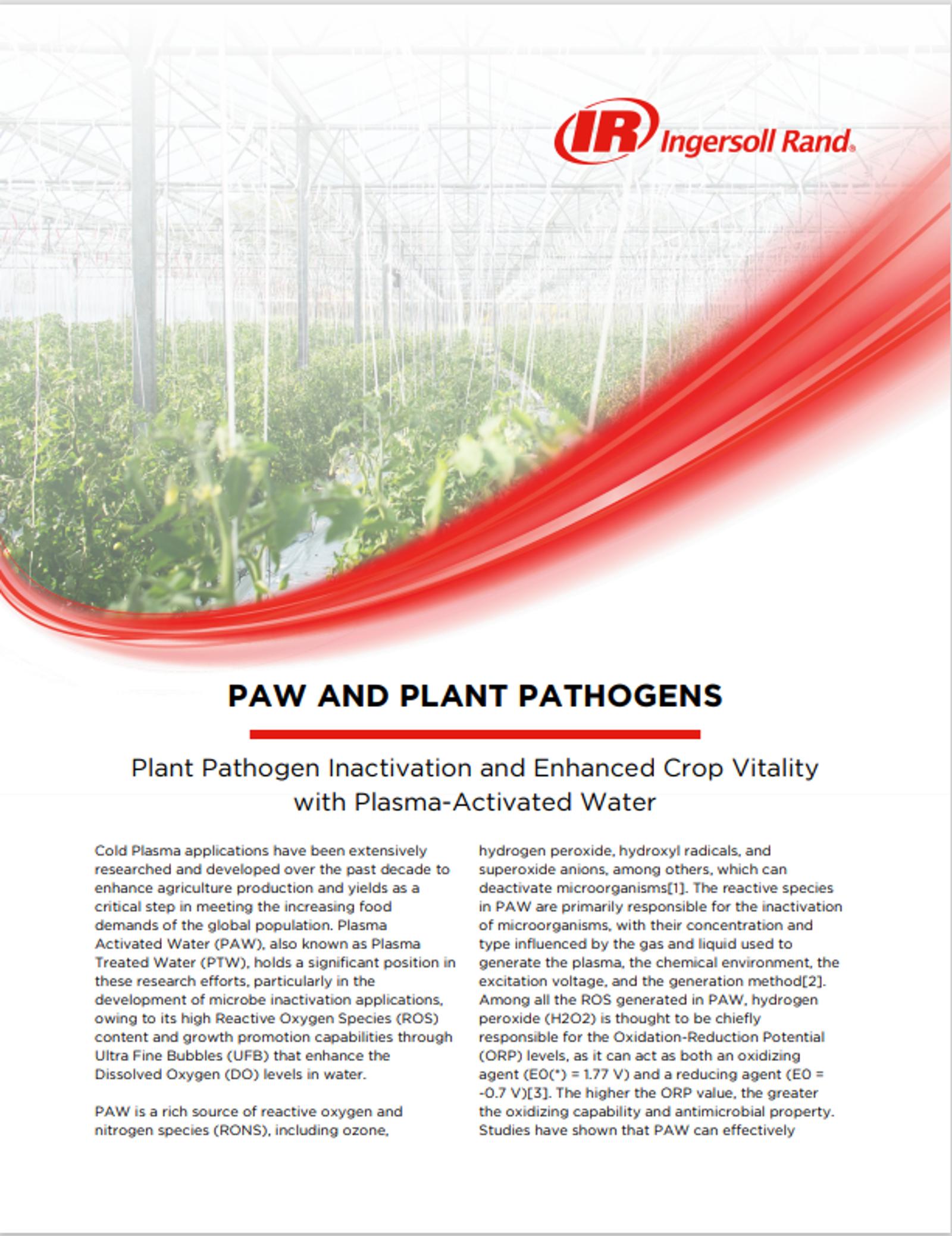 Agriculture Paw Pathogens Whitepaper