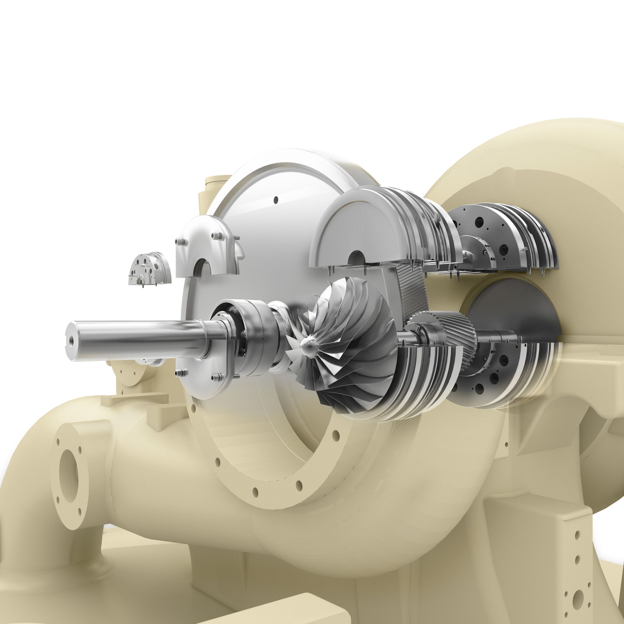 Compressor Control Upgrades MSG TURBO-AIR NX 5000 Centrifugal Air Compressor