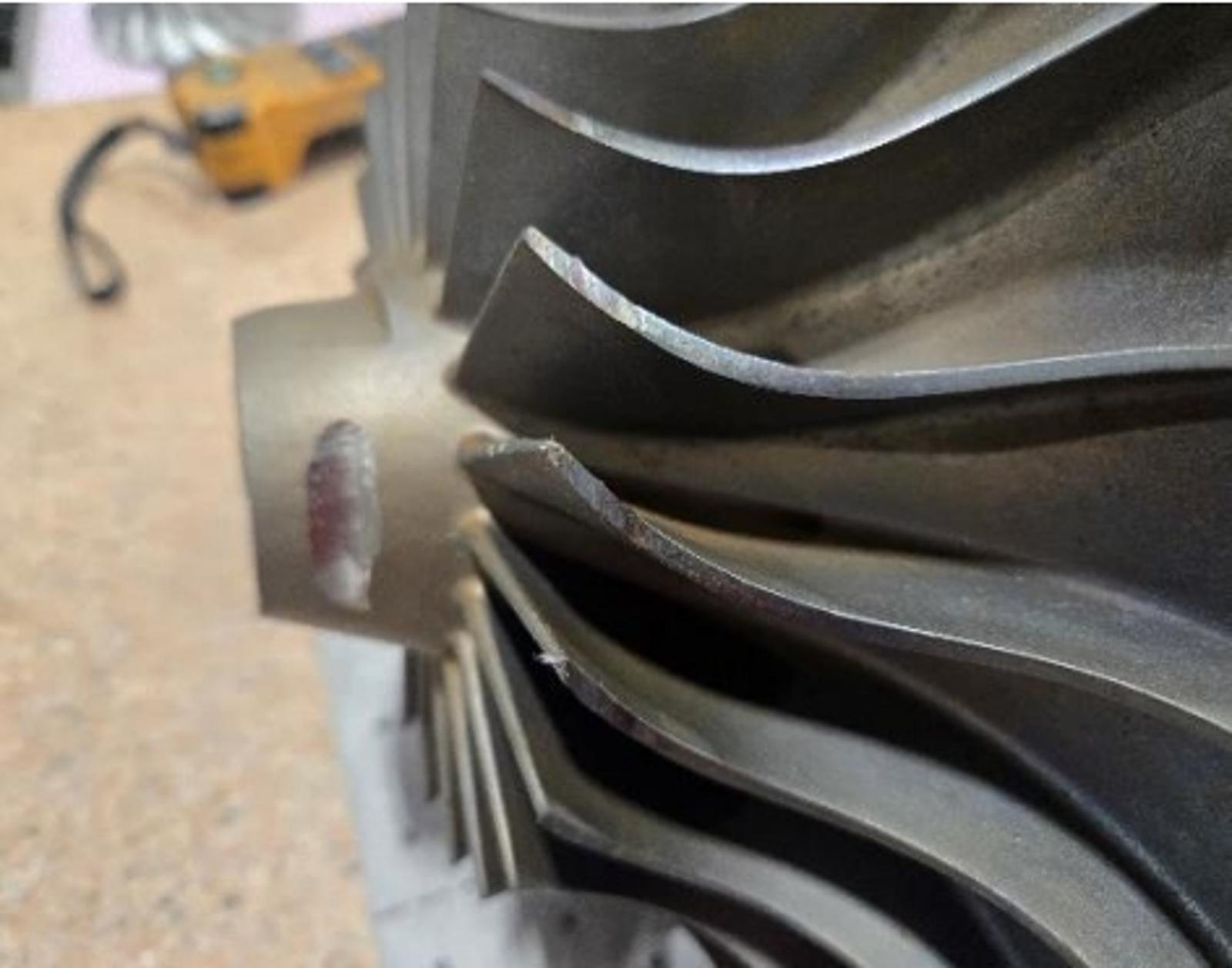ROTOR Assembly Balanced out of tolerance