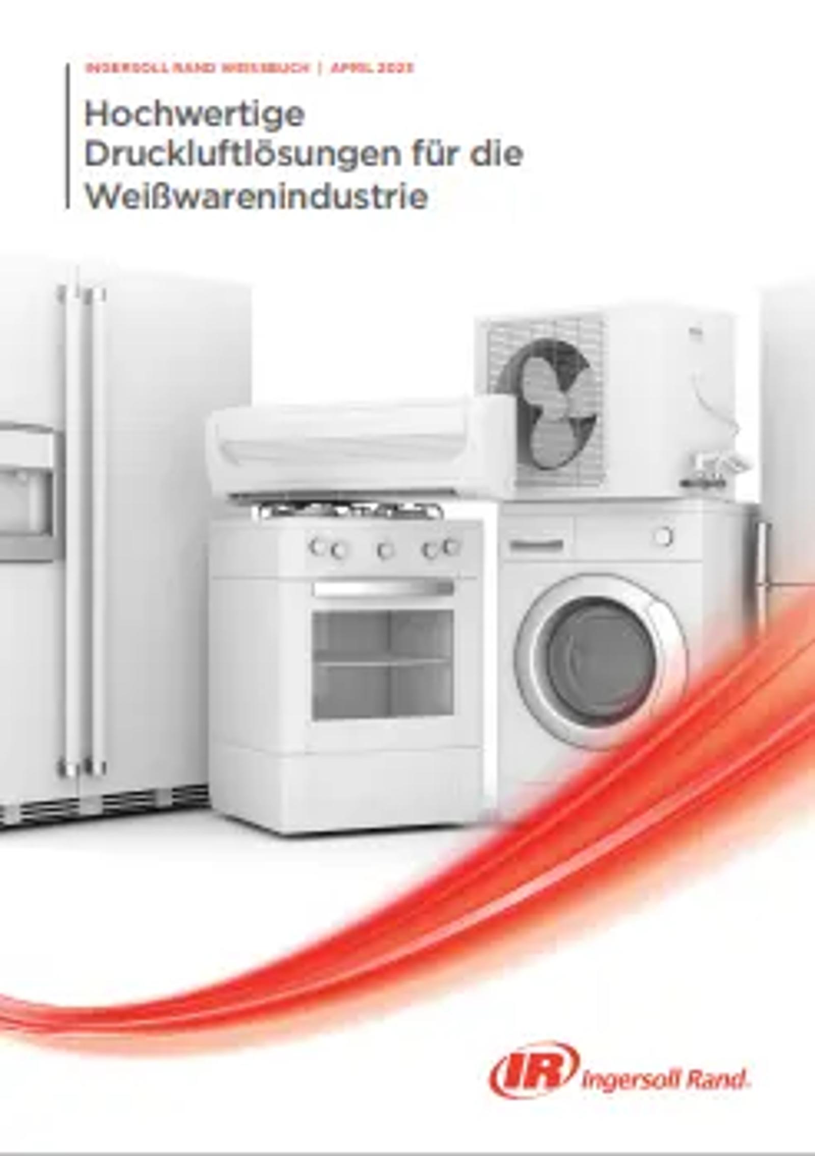 Industry Document Compressed air white goods manufacturing german