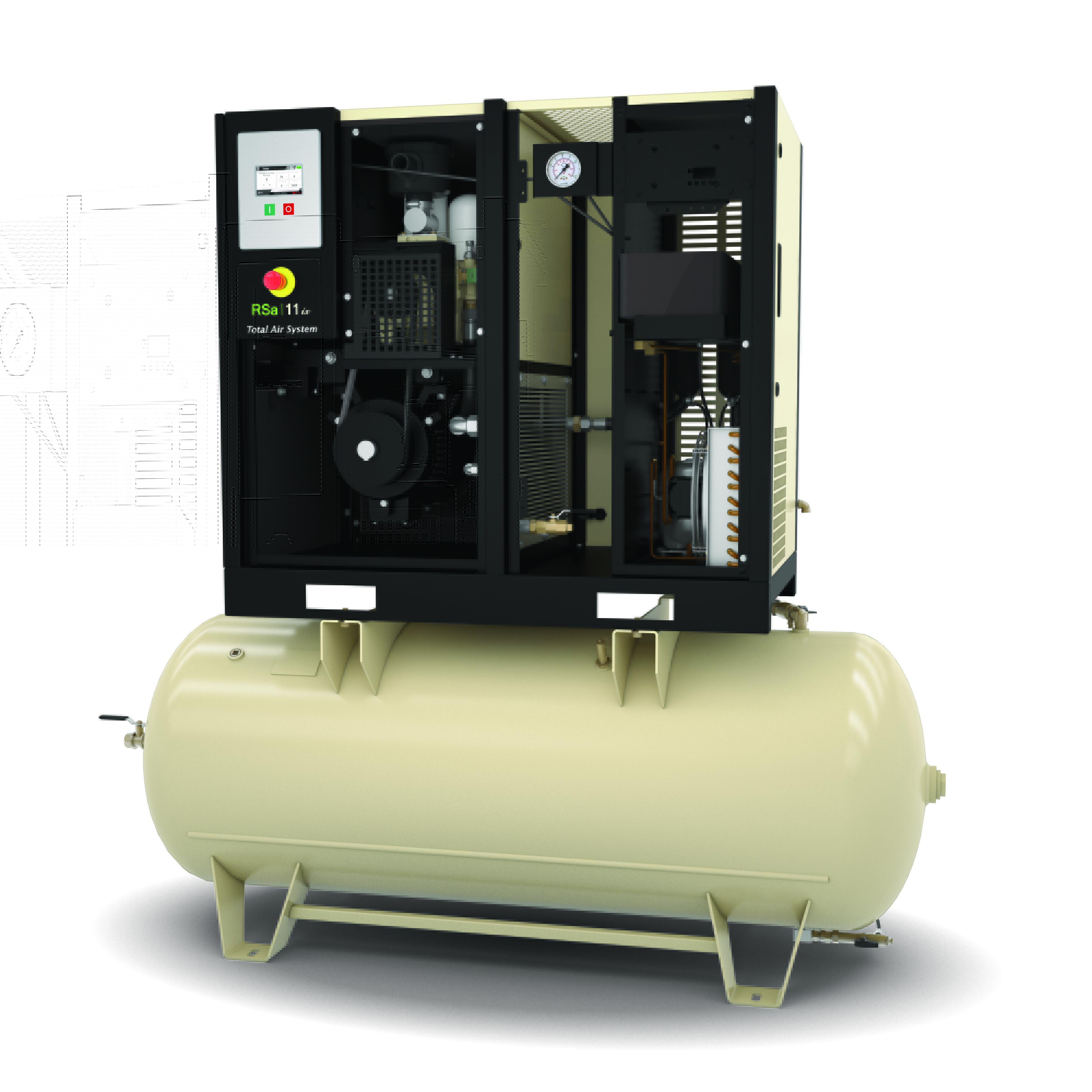 RSa_4-11Kw_Rotary_Screw_Compressor