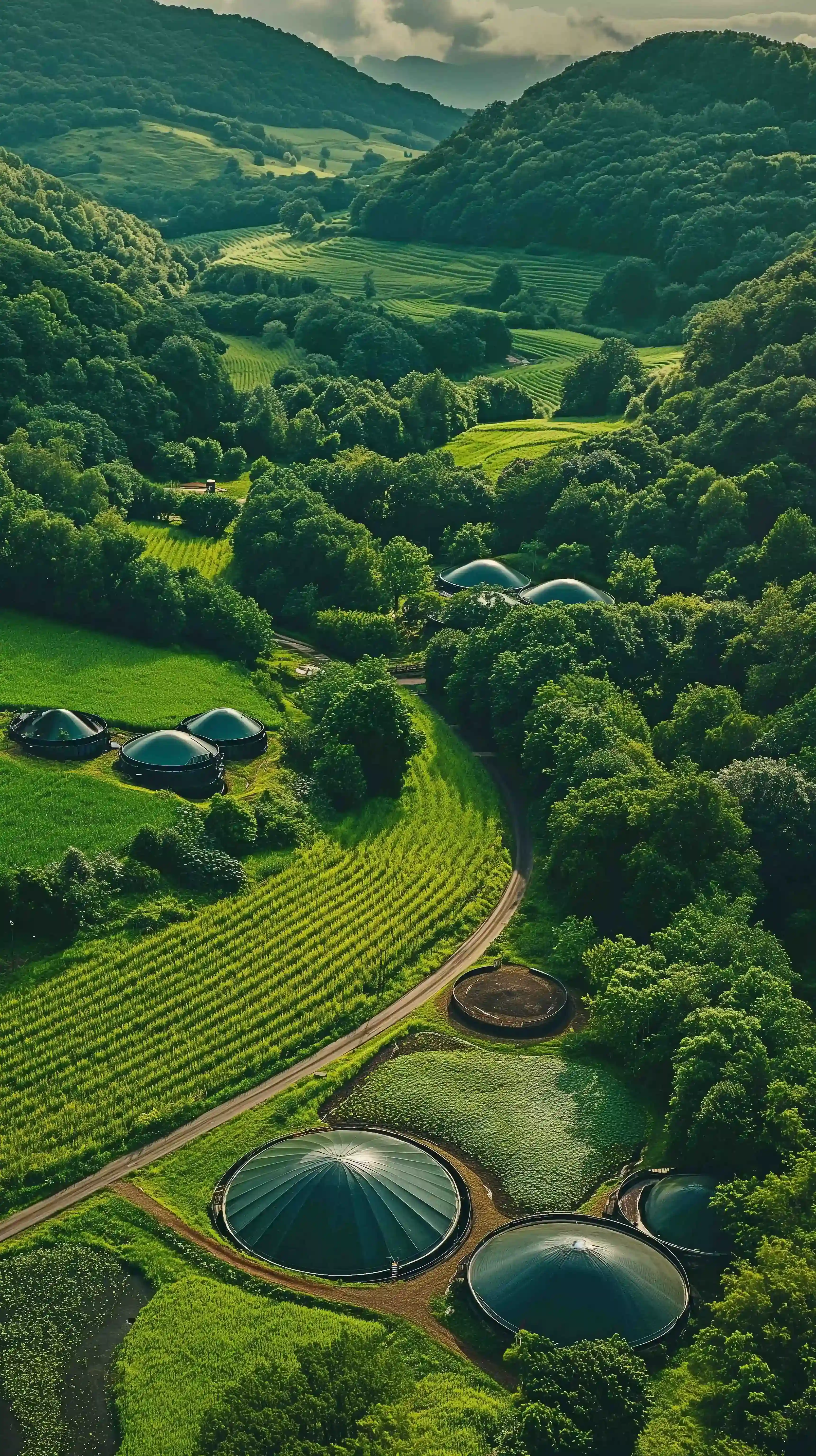 Biogas industry image