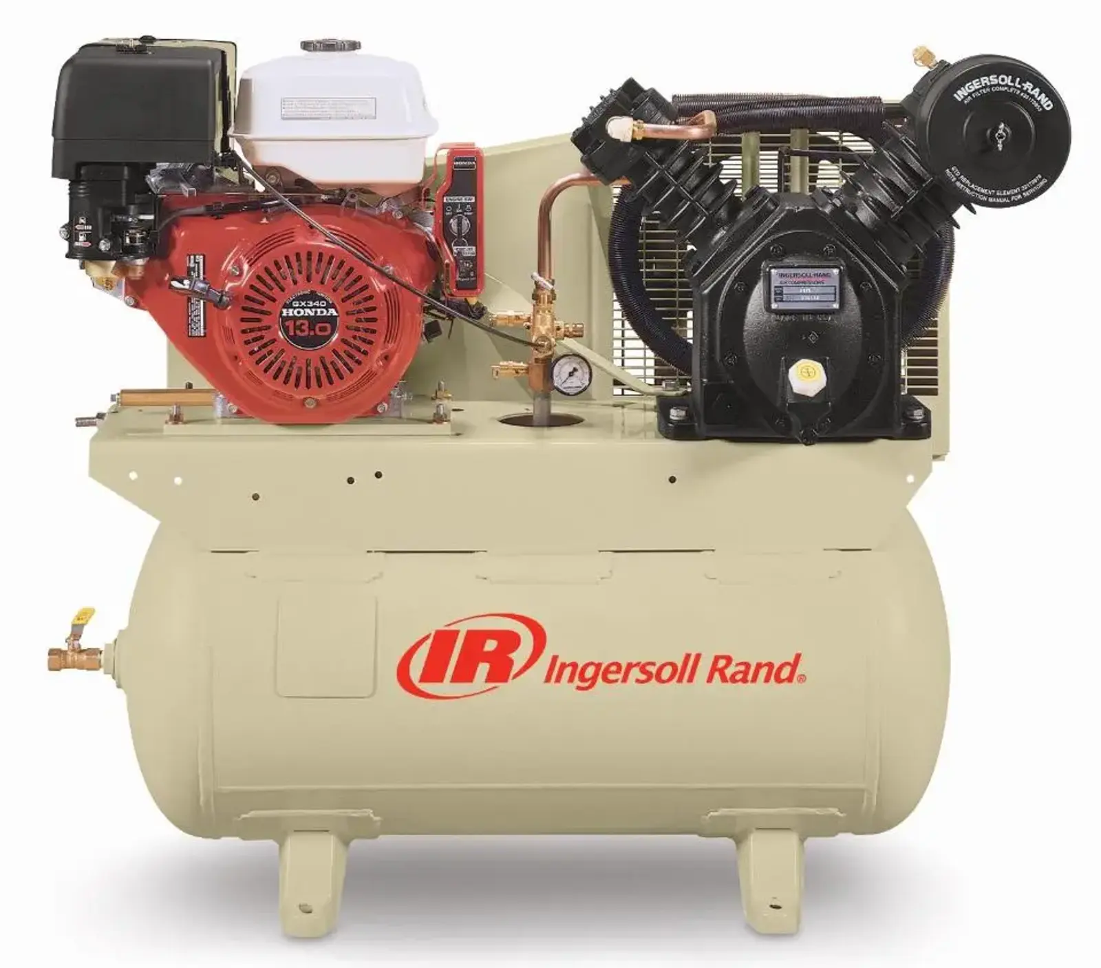 Truck-Mounted 2-Stage Gas Reciprocating Air Compressor 13-14 hp