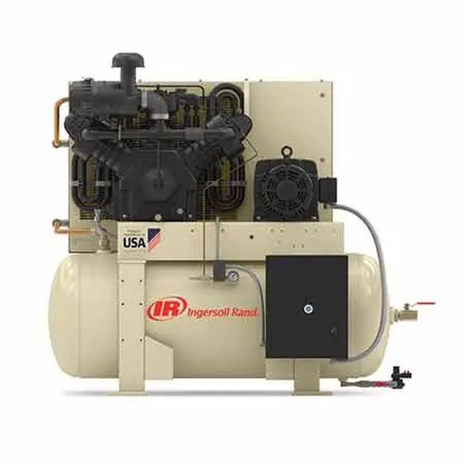 Product Photo Exterior front Two Stage Electric Duplex 225HP