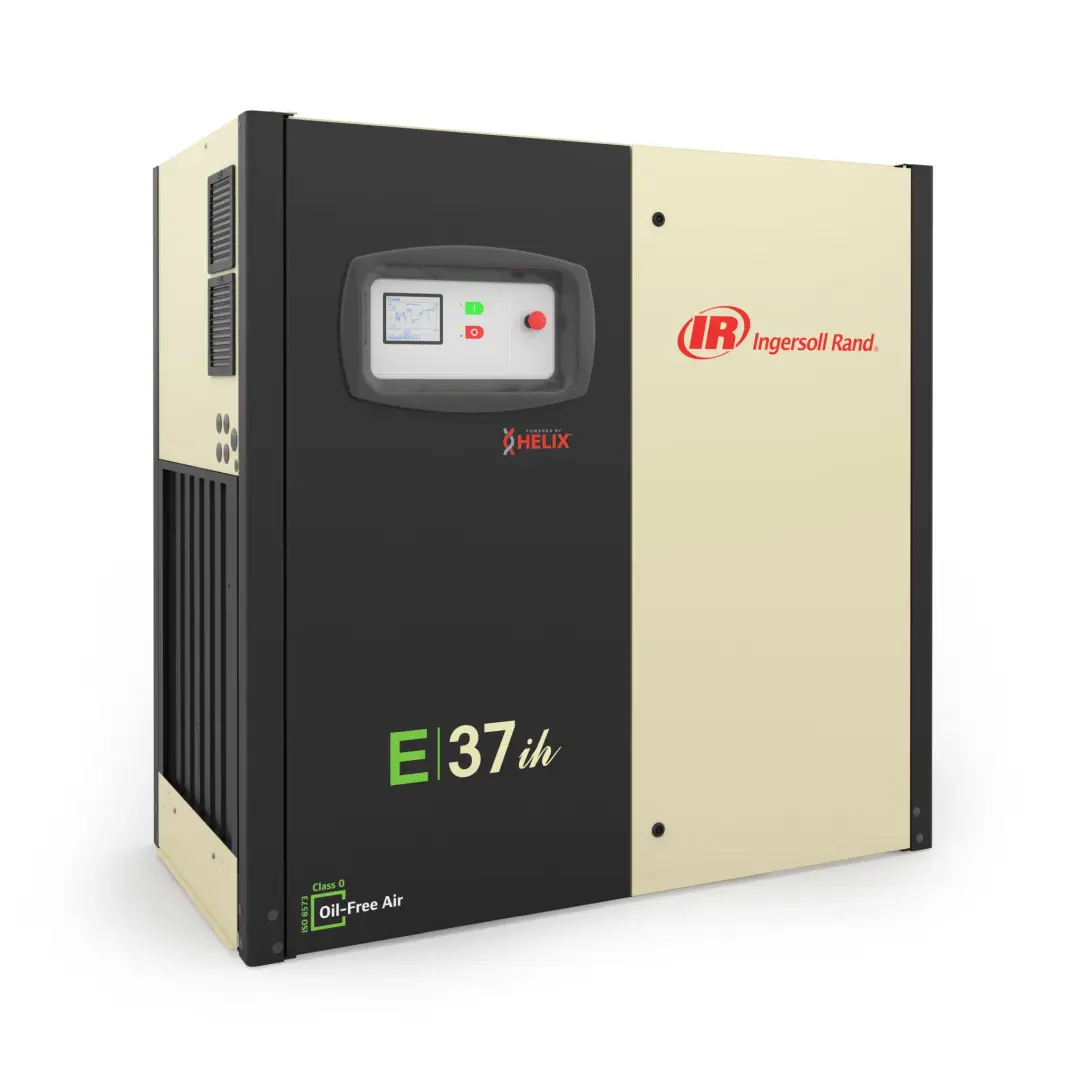 Product Photo Interior left e series oil free rotary screw air compressors 1537 kw 2