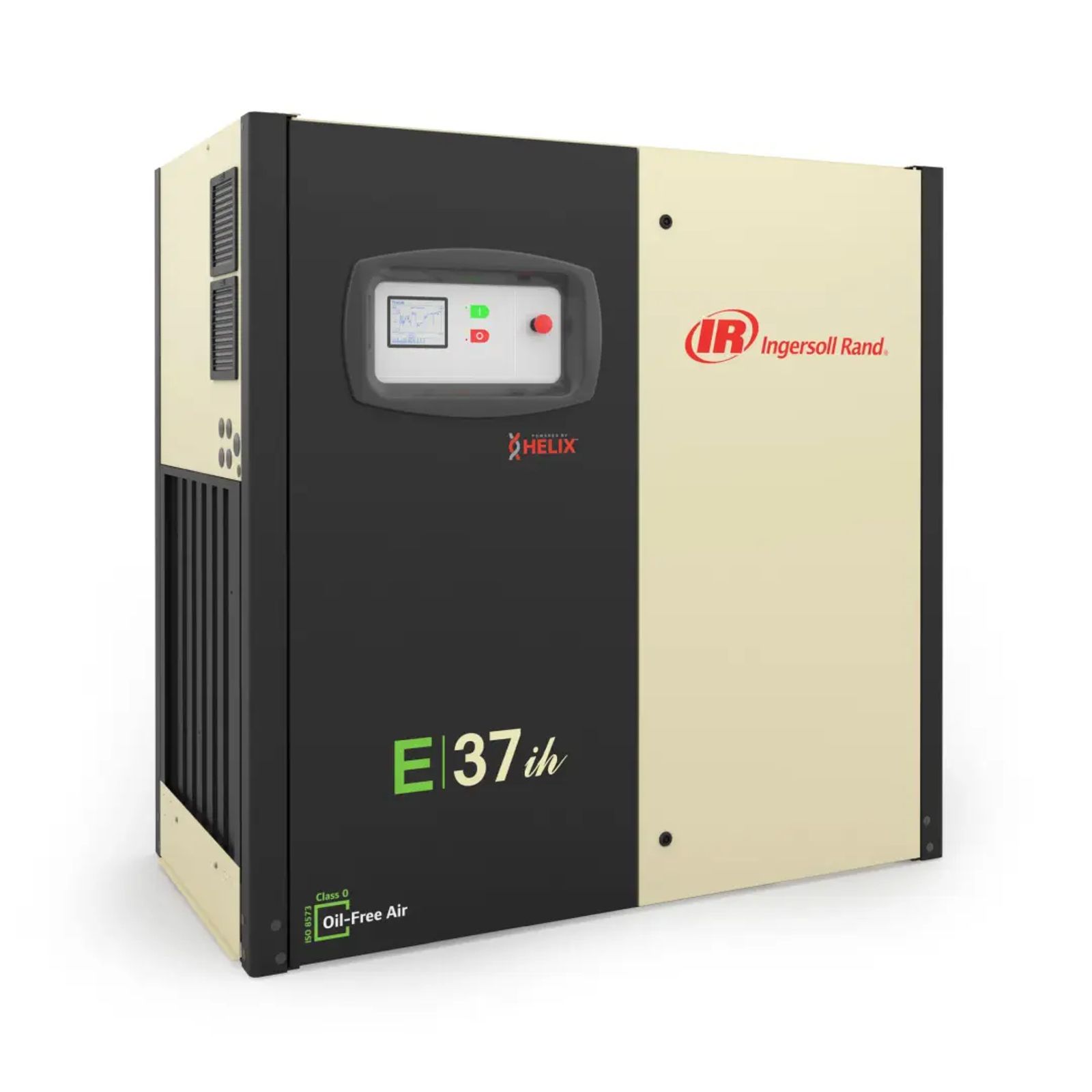 Product Photo Interior left e series oil free rotary screw air compressors 1537 kw 2
