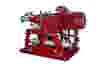 Rotary vane compressor system