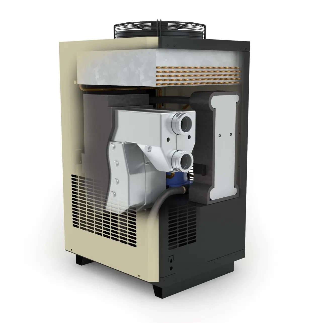 Product Photo Interior side Cycling Refrigerated Dryers
