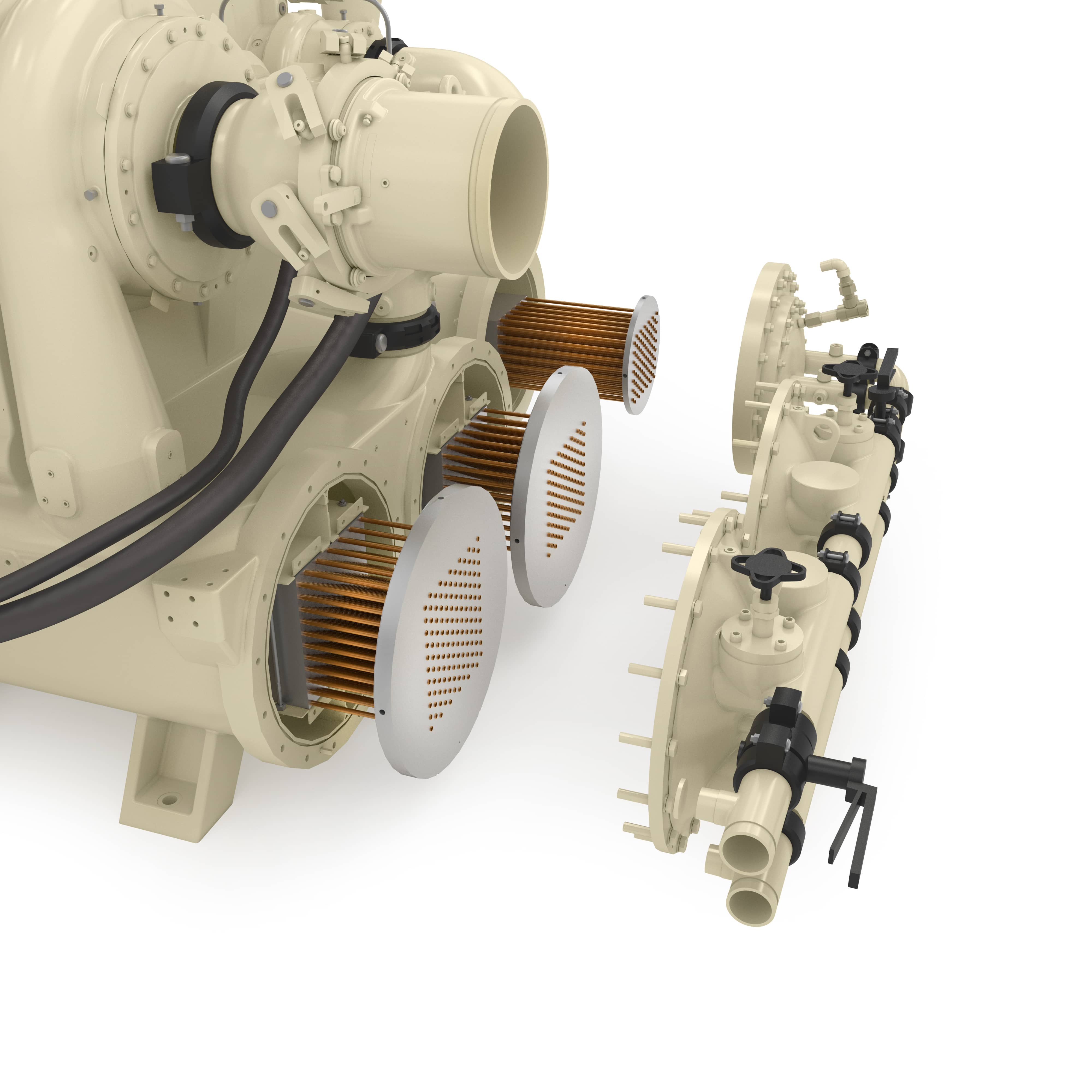 Product Photo Exterior turbo air nx 2500 coolers