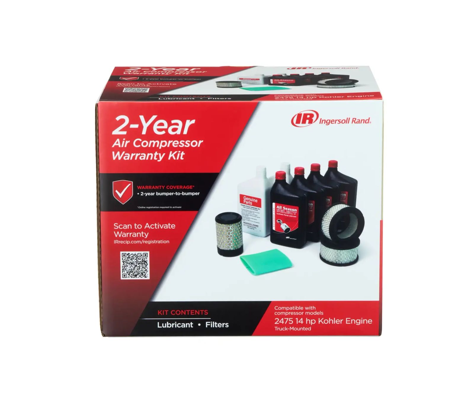 2 year air compressor warranty kit