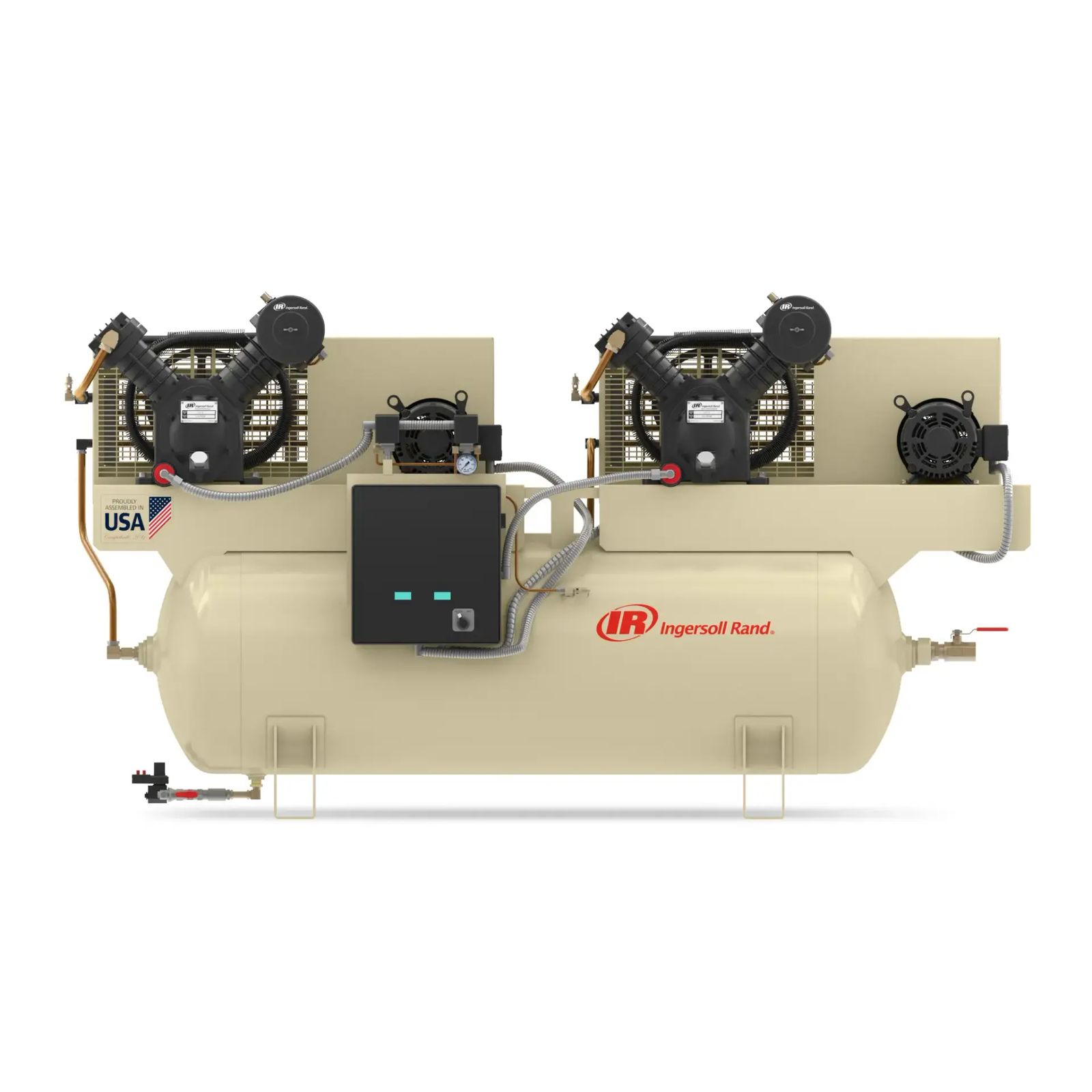 Two Stage Electric Driven 20-25 hp 2 new