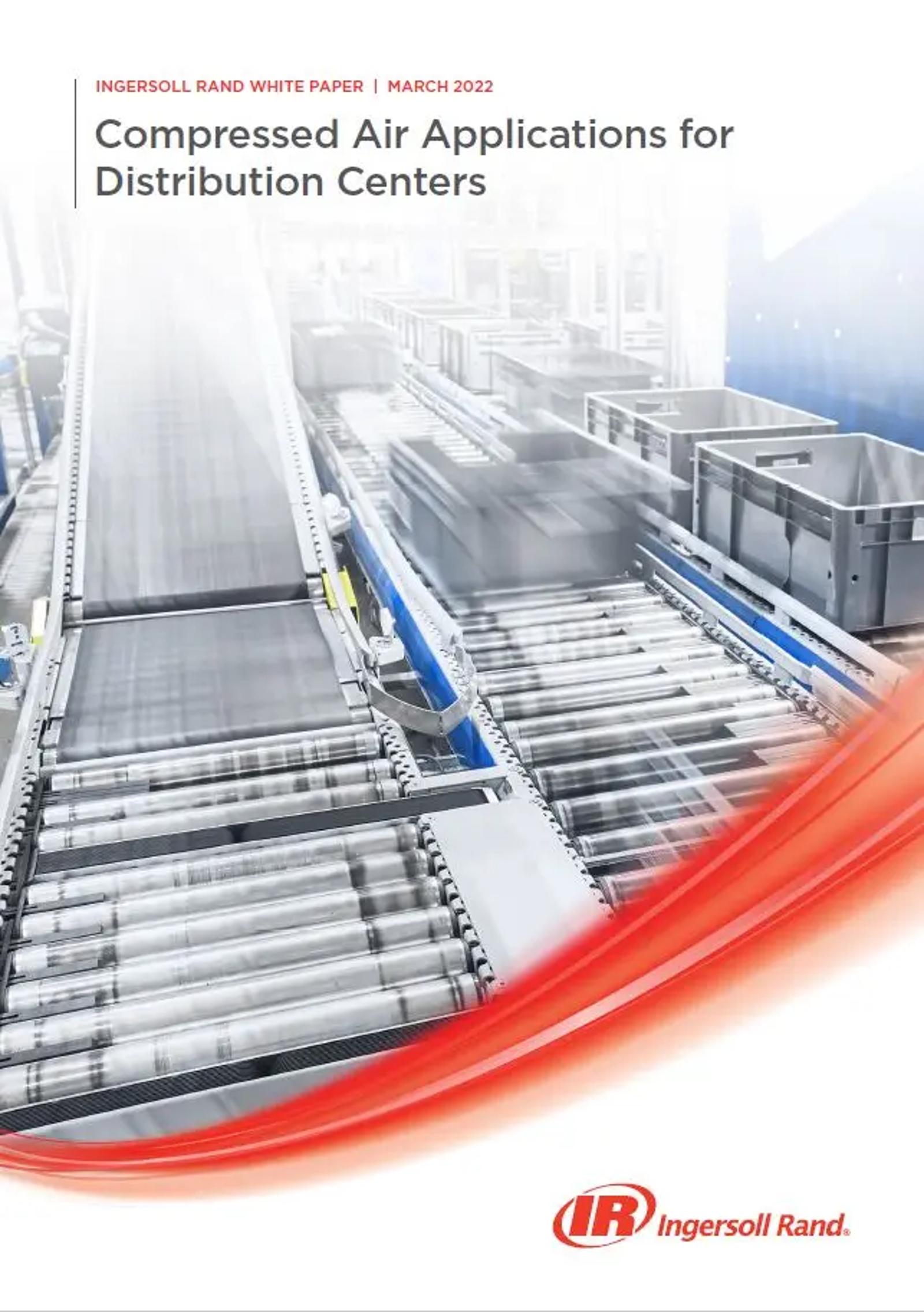 Compressed Air Applications for Distribution Centers - Whitepaper Cover