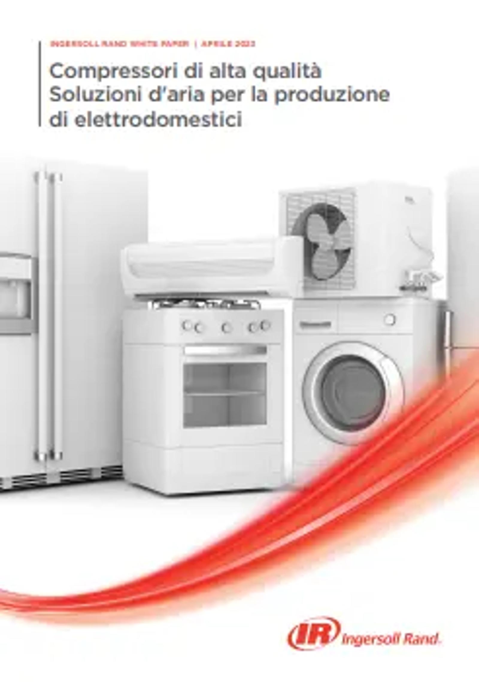 Industry Document Compressed air white goods manufacturing italian