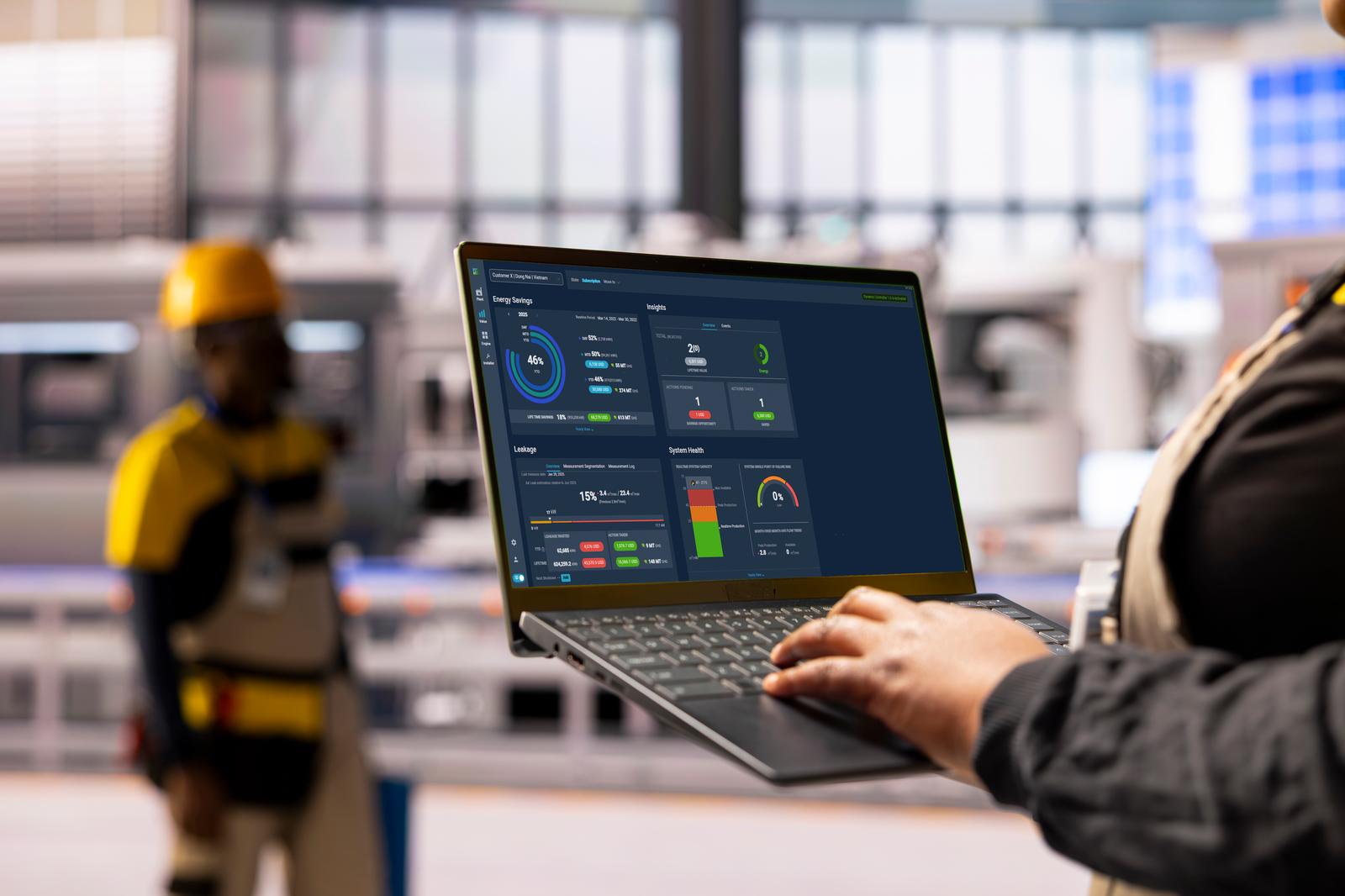 Ecoplant Value Dashboard Optimize Black