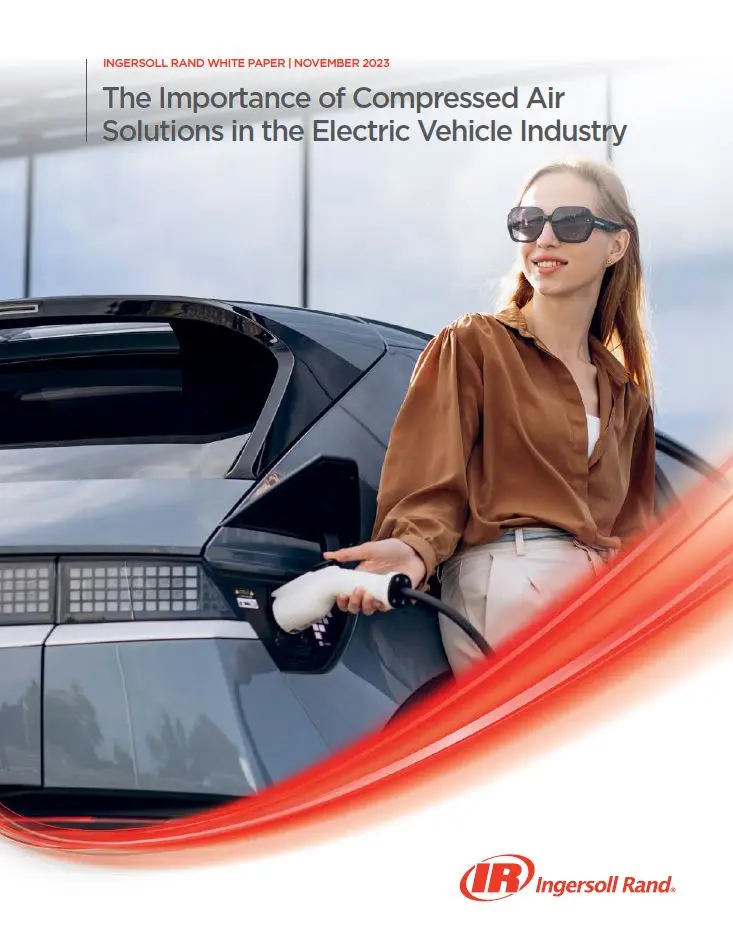 Compressed Air Solutions in the Electric Vehicle Industry - White Paper Download