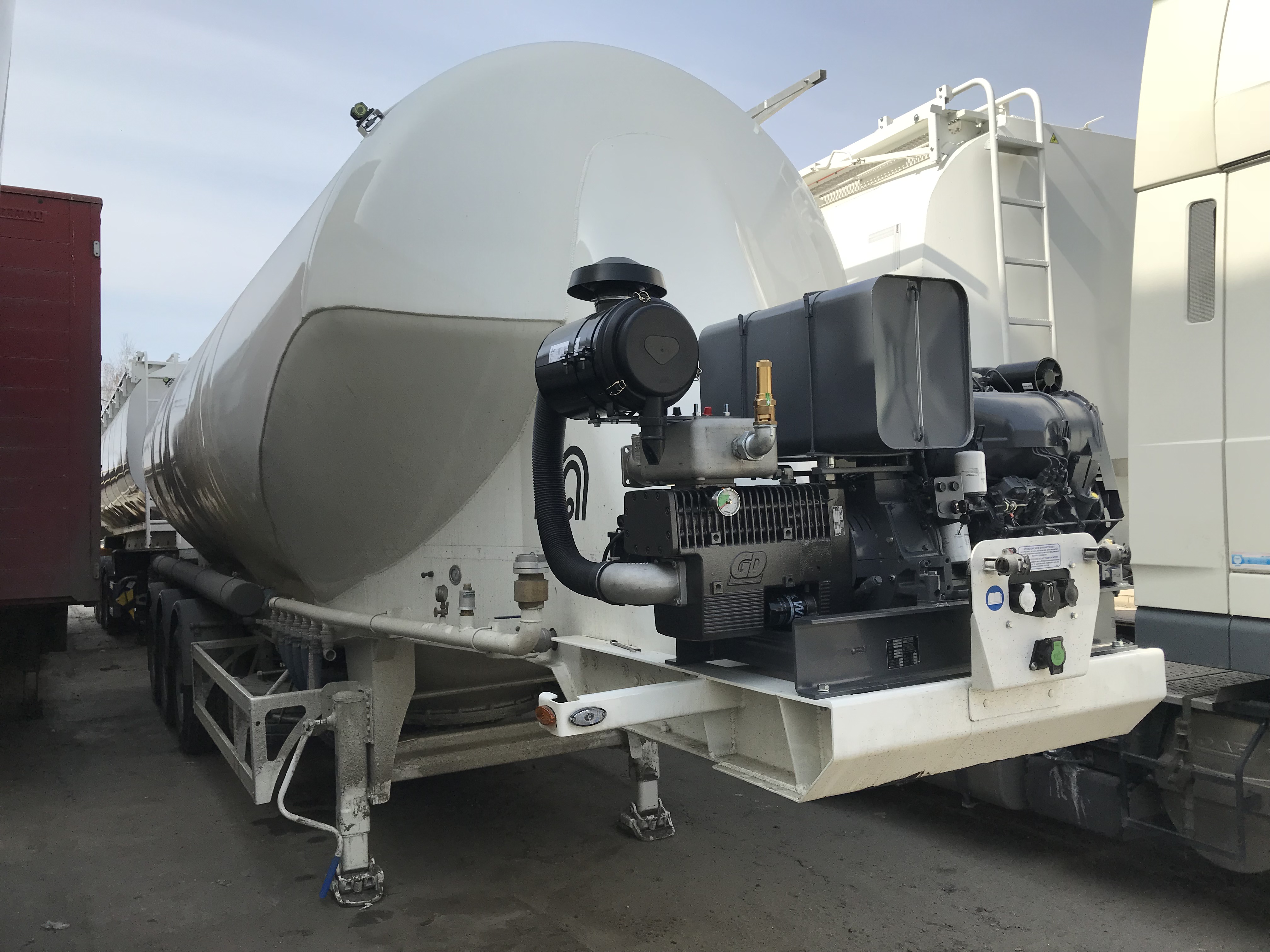 Gardner Denver Transport Bulkline installation 2
