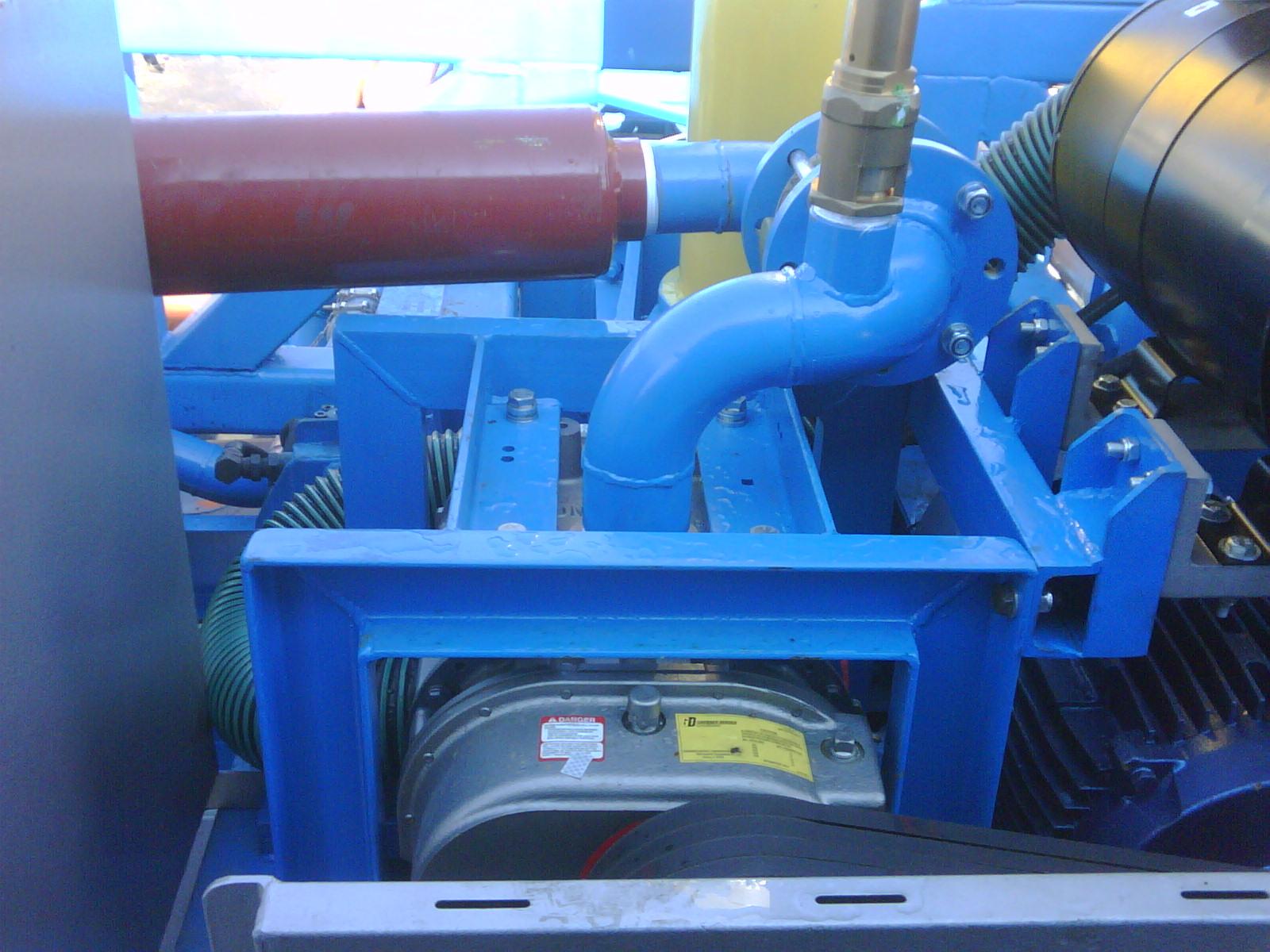 Gardner Denver Transport T5 cycloblower installation pic3