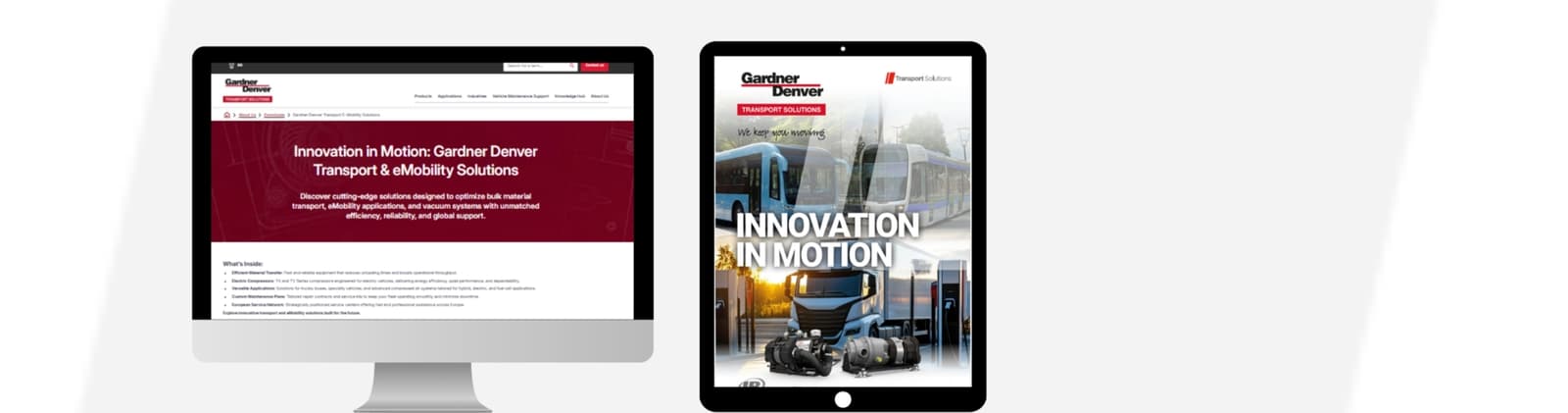 Gardner Denver Transport Emobility brochure