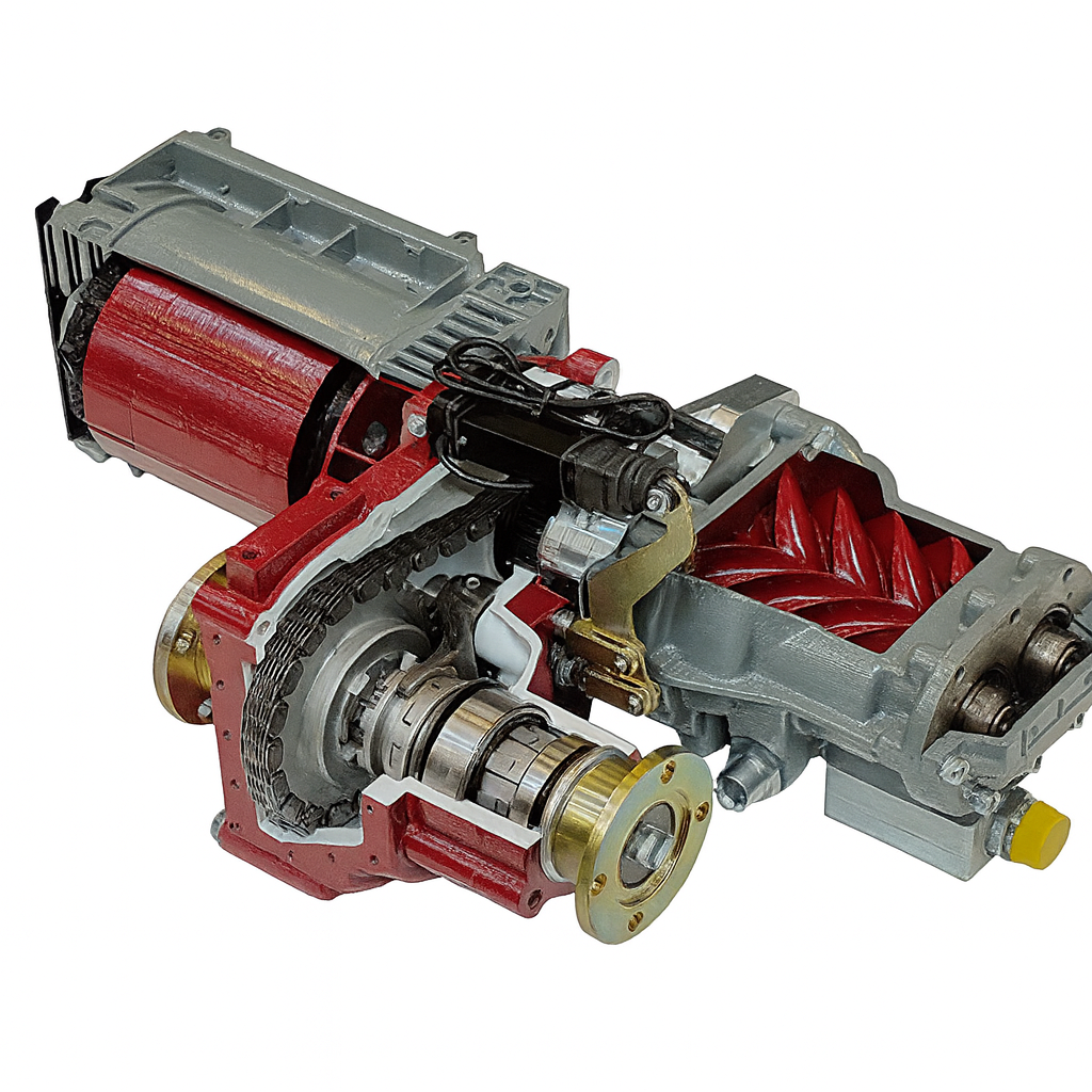on board compressor systems for commercial vans