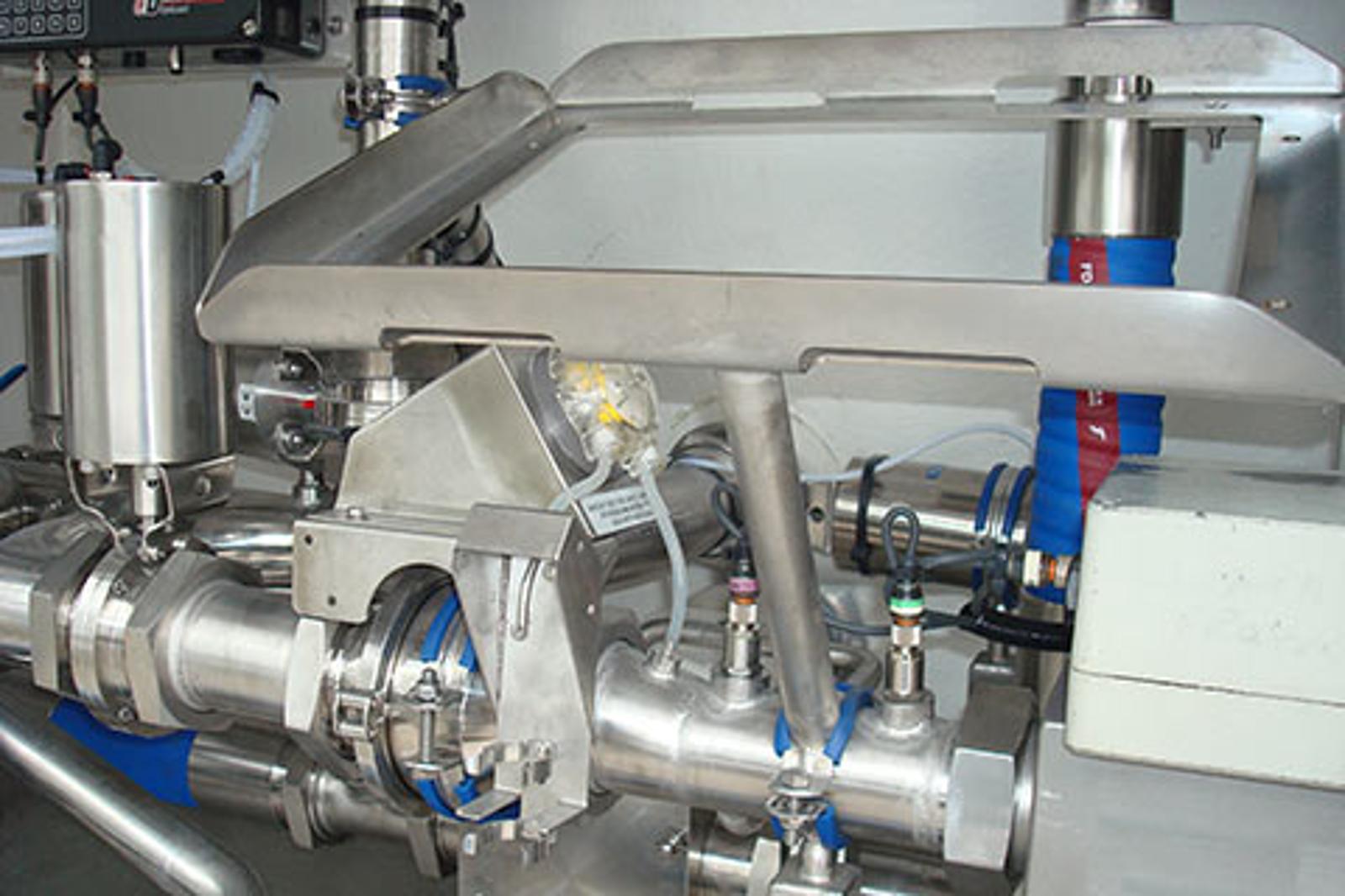 sistema electrónico de recogida de leche es