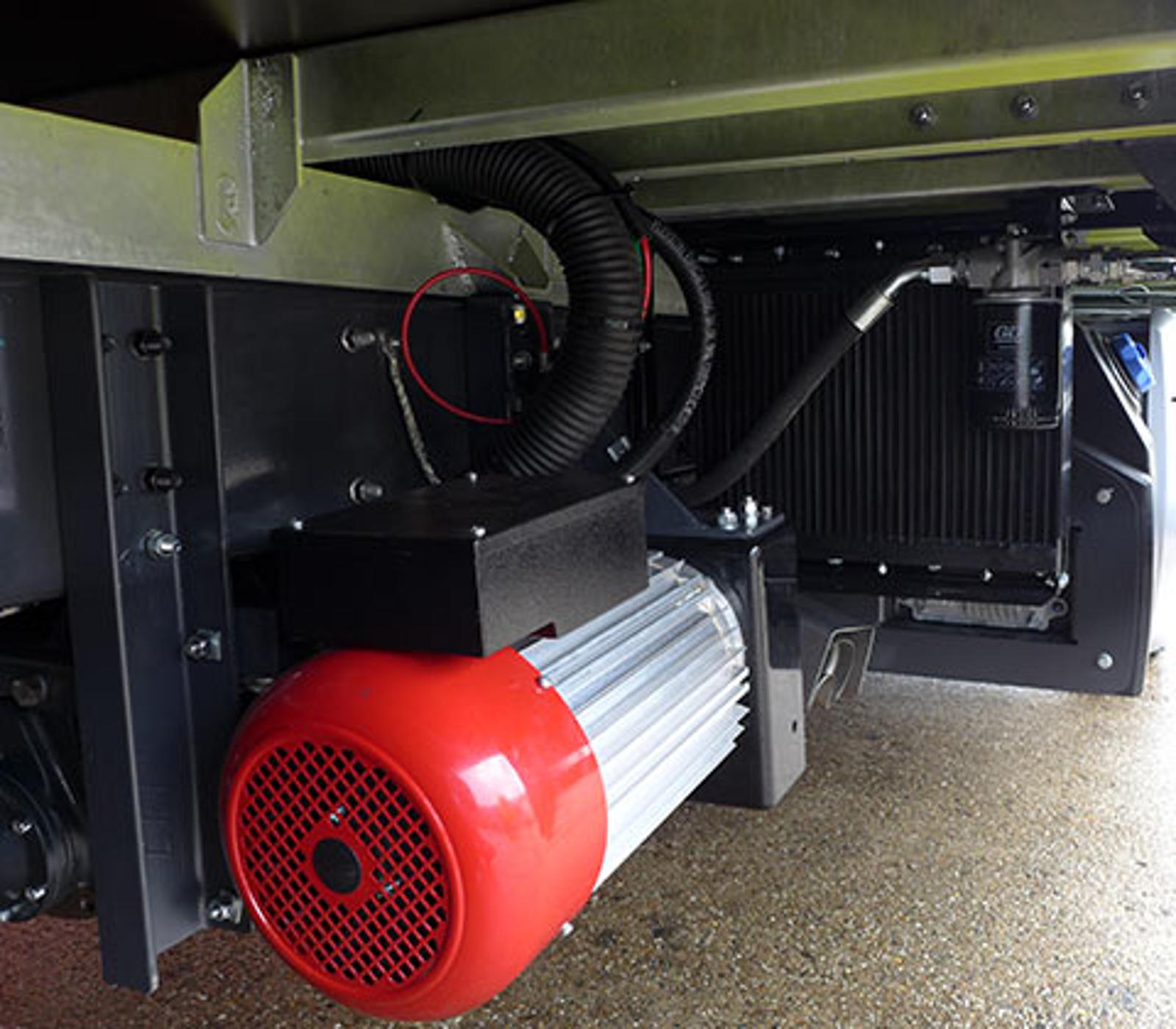 veicoli commerciali a bordo di compressori di potenza sotto il pavimento it