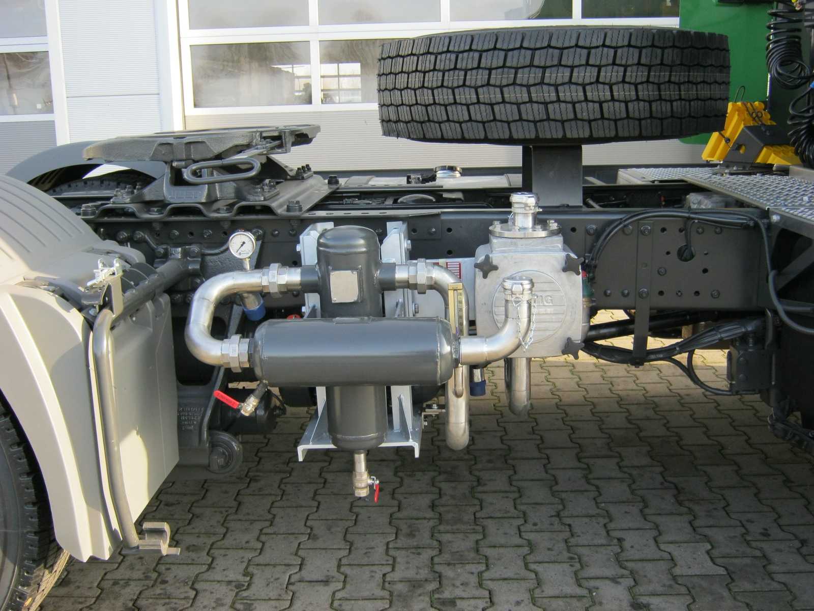 Gardner Denver Transport sls54 customer installation pic 2